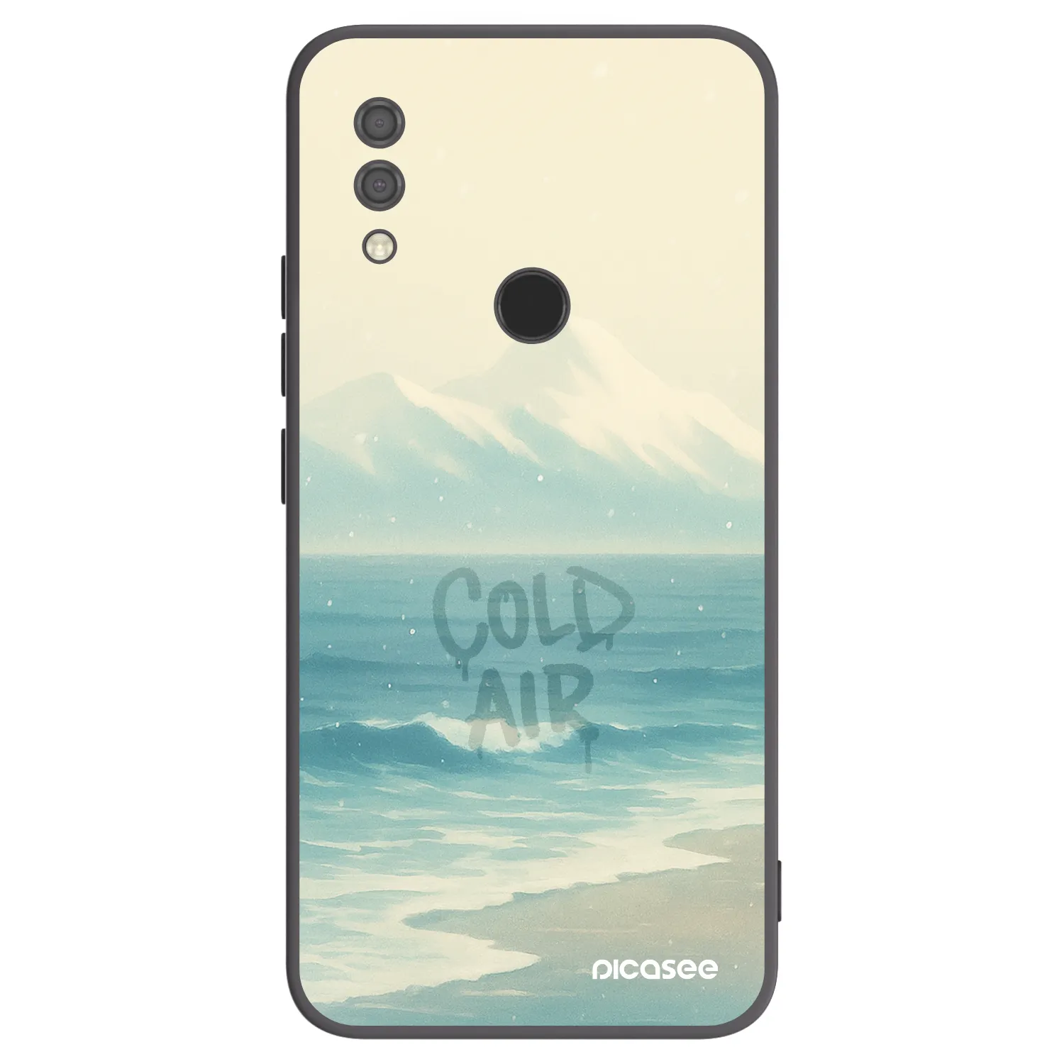 Picasee husă neagră din silicon pentru Xiaomi Redmi 7 - COLD AIR