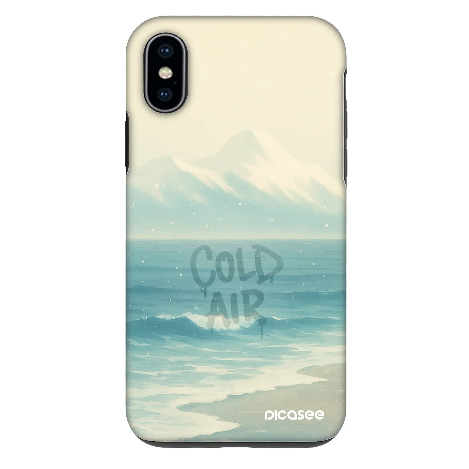 Picasee Fashion Case pentru Apple iPhone X/XS - COLD AIR