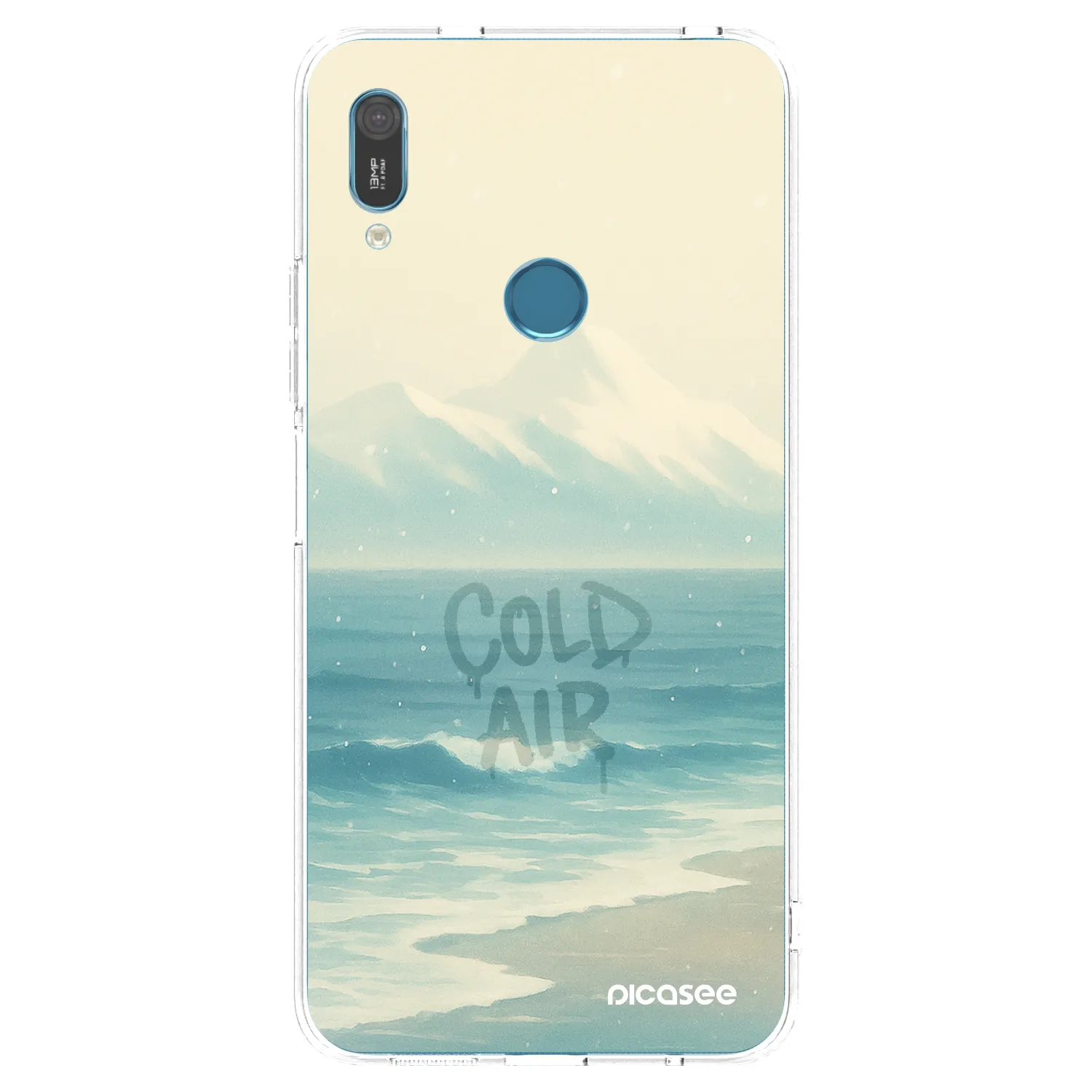 Picasee husă transparentă din silicon pentru Huawei Y6 2019 - COLD AIR