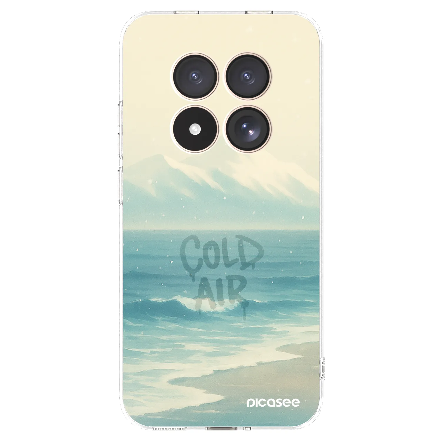 Picasee husă transparentă din silicon pentru Xiaomi Redmi Note 15 Pro 4G - COLD AIR