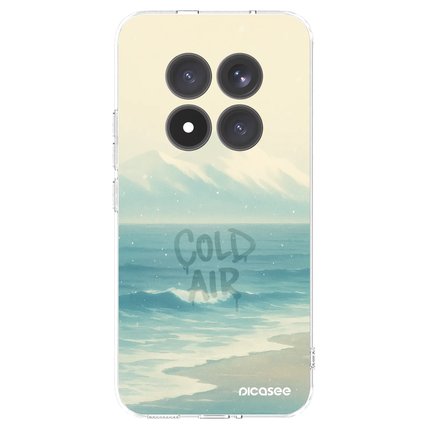 Picasee husă transparentă din silicon pentru Xiaomi Redmi Note 15 Pro+ - COLD AIR