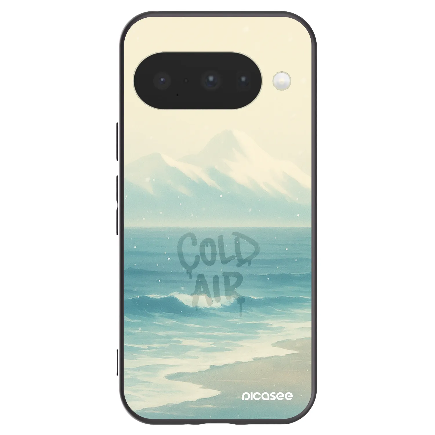 Picasee husă neagră din silicon pentru Google Pixel 10 - COLD AIR
