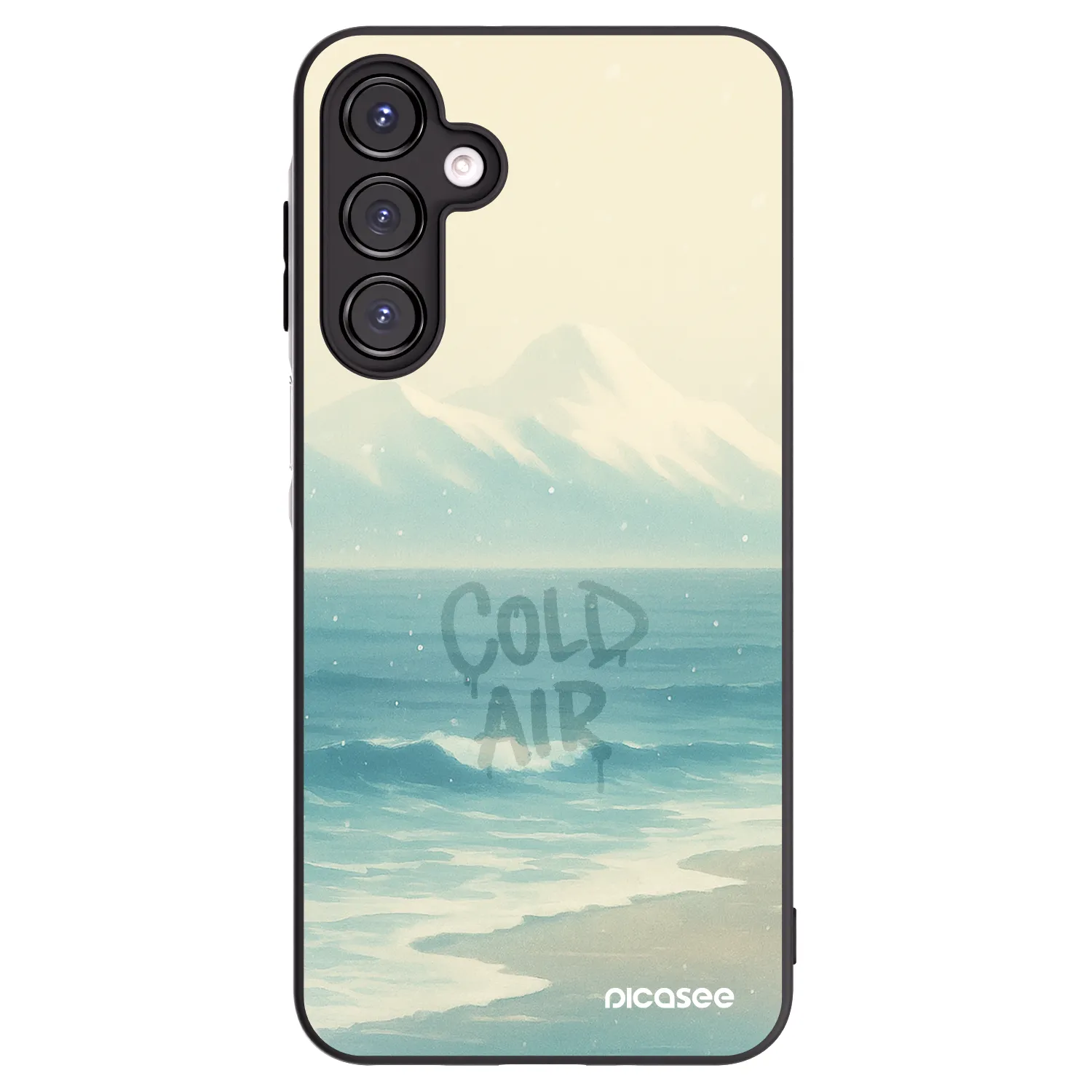 Picasee husă neagră din silicon pentru Samsung Galaxy A16 4G - COLD AIR