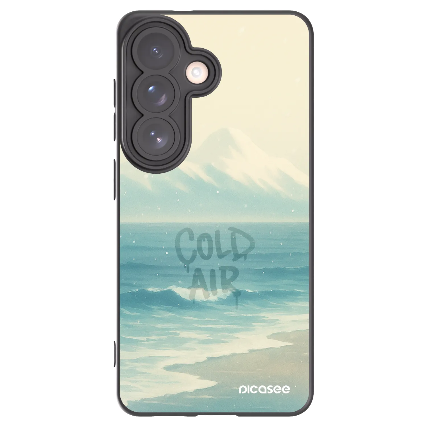 Picasee husă neagră din silicon pentru Samsung Galaxy S26 - COLD AIR