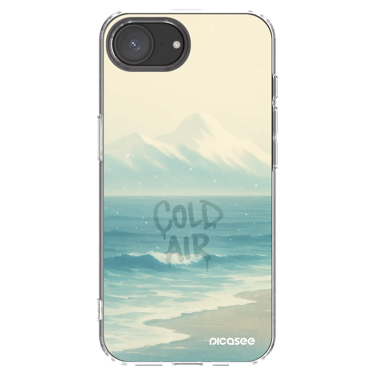 Picasee husă transparentă din silicon pentru Apple iPhone 17e - COLD AIR