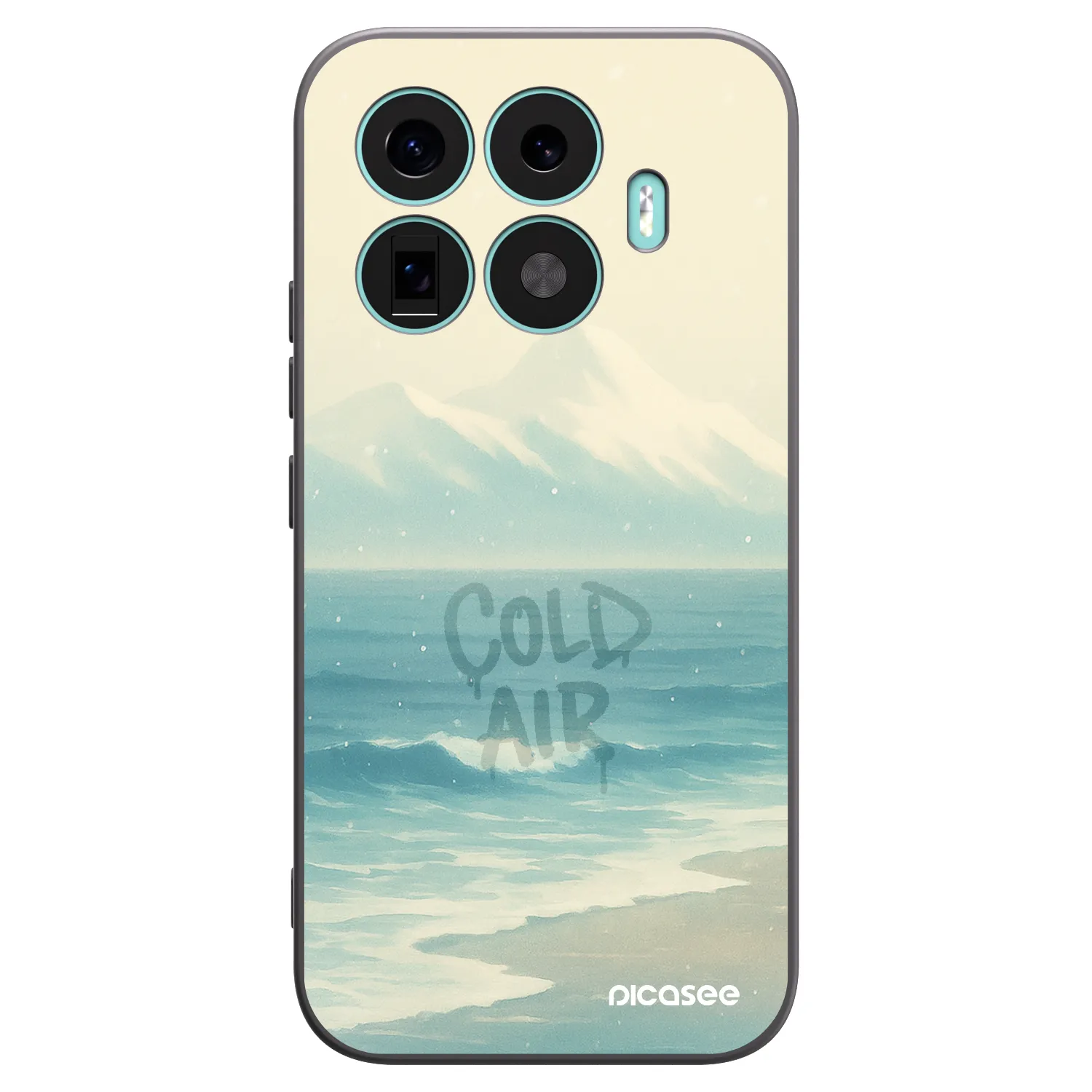 Picasee husă neagră din silicon pentru Xiaomi 17T - COLD AIR