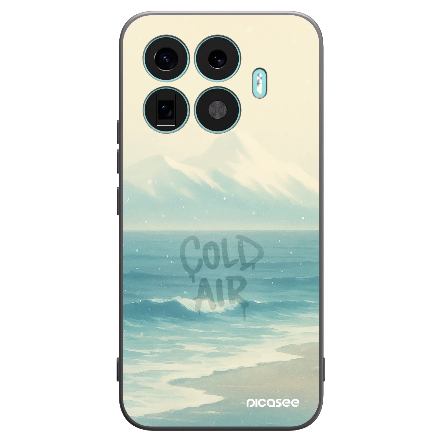 Picasee husă neagră din silicon pentru Xiaomi 17T Pro - COLD AIR