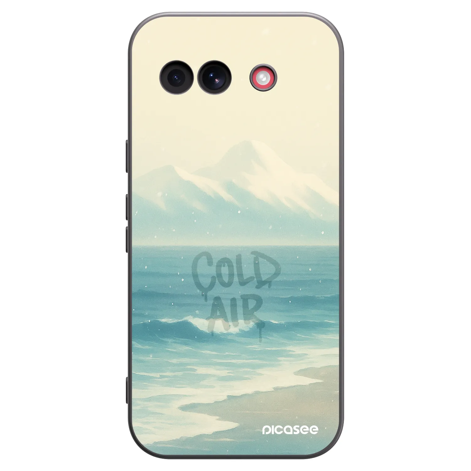 Picasee husă neagră din silicon pentru Google Pixel 10a - COLD AIR