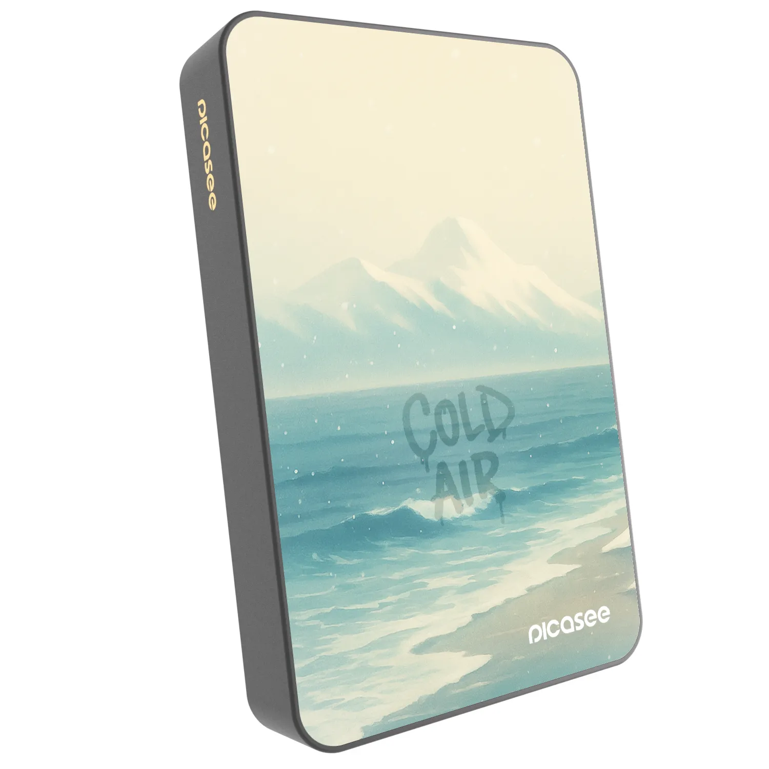 Picasee Powerbank cu MagSafe 10 000 mAh Gri - COLD AIR