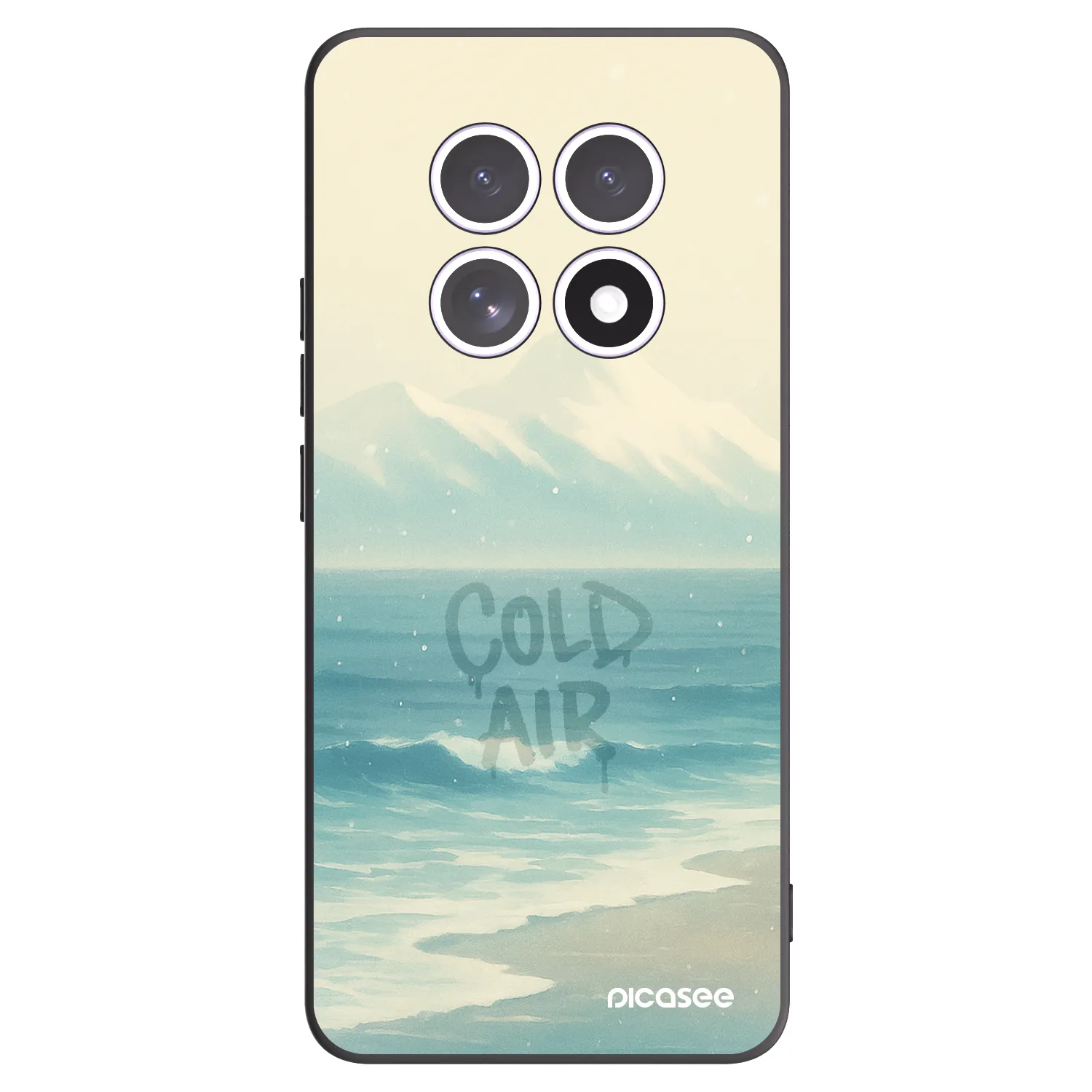 Picasee husă neagră din silicon pentru Xiaomi Redmi Note 15 5G - COLD AIR