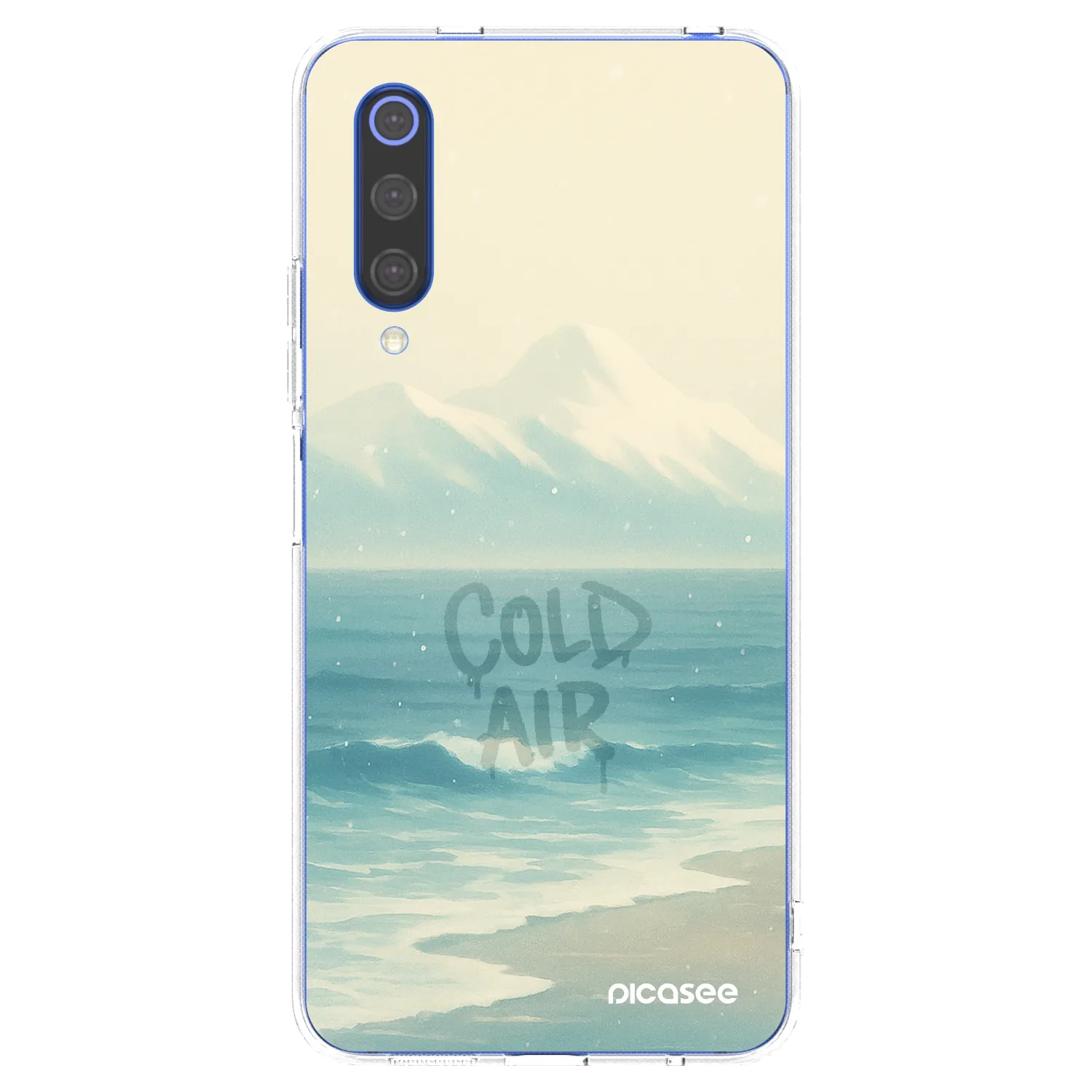 Picasee husă transparentă din silicon pentru Xiaomi Mi 9 SE - COLD AIR