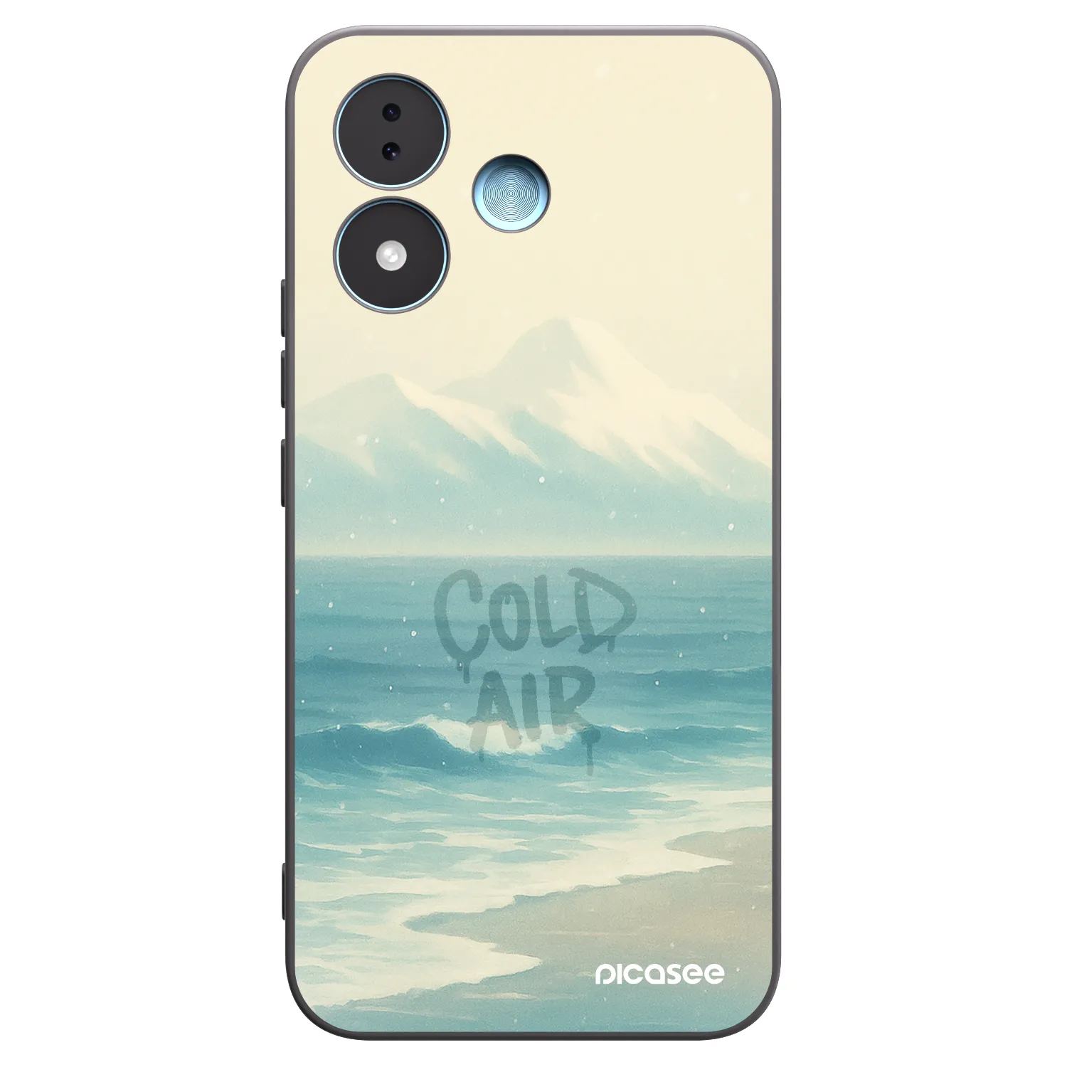 Picasee husă neagră din silicon pentru Xiaomi Redmi Note 17 5G - COLD AIR