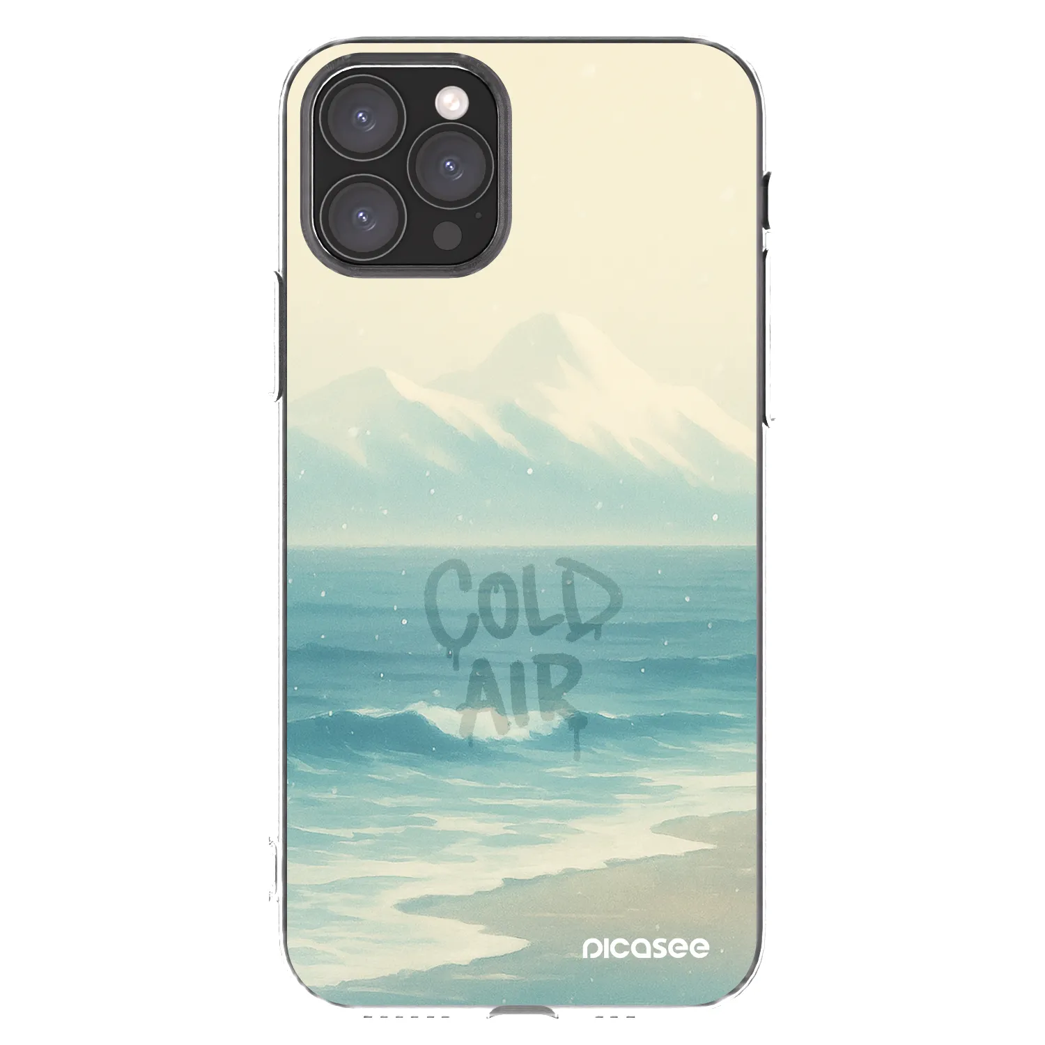 Picasee husă transparentă din silicon pentru Apple iPhone 11 Pro - COLD AIR