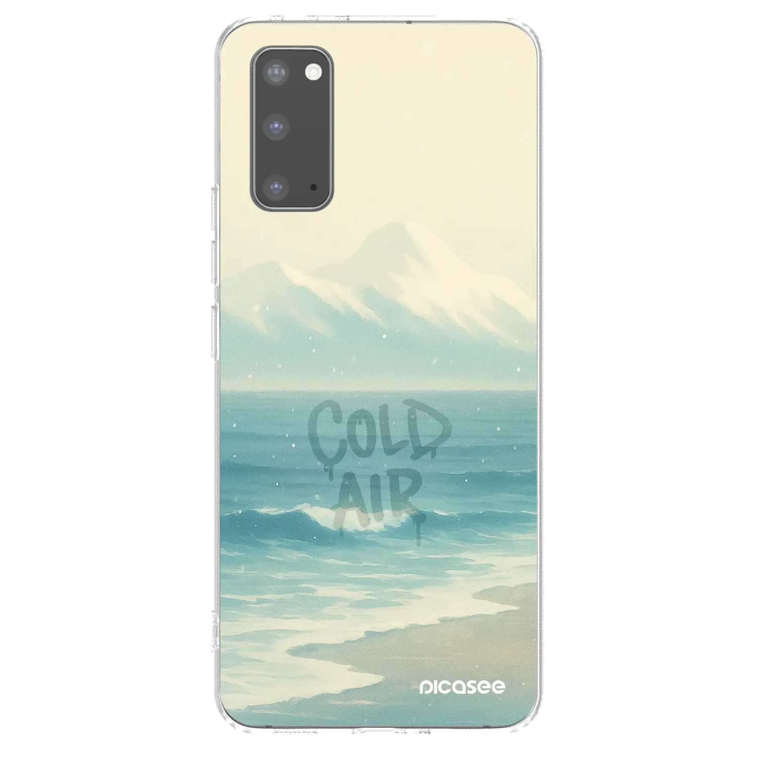 Picasee husă transparentă din silicon pentru Samsung Galaxy S20 G980F - COLD AIR