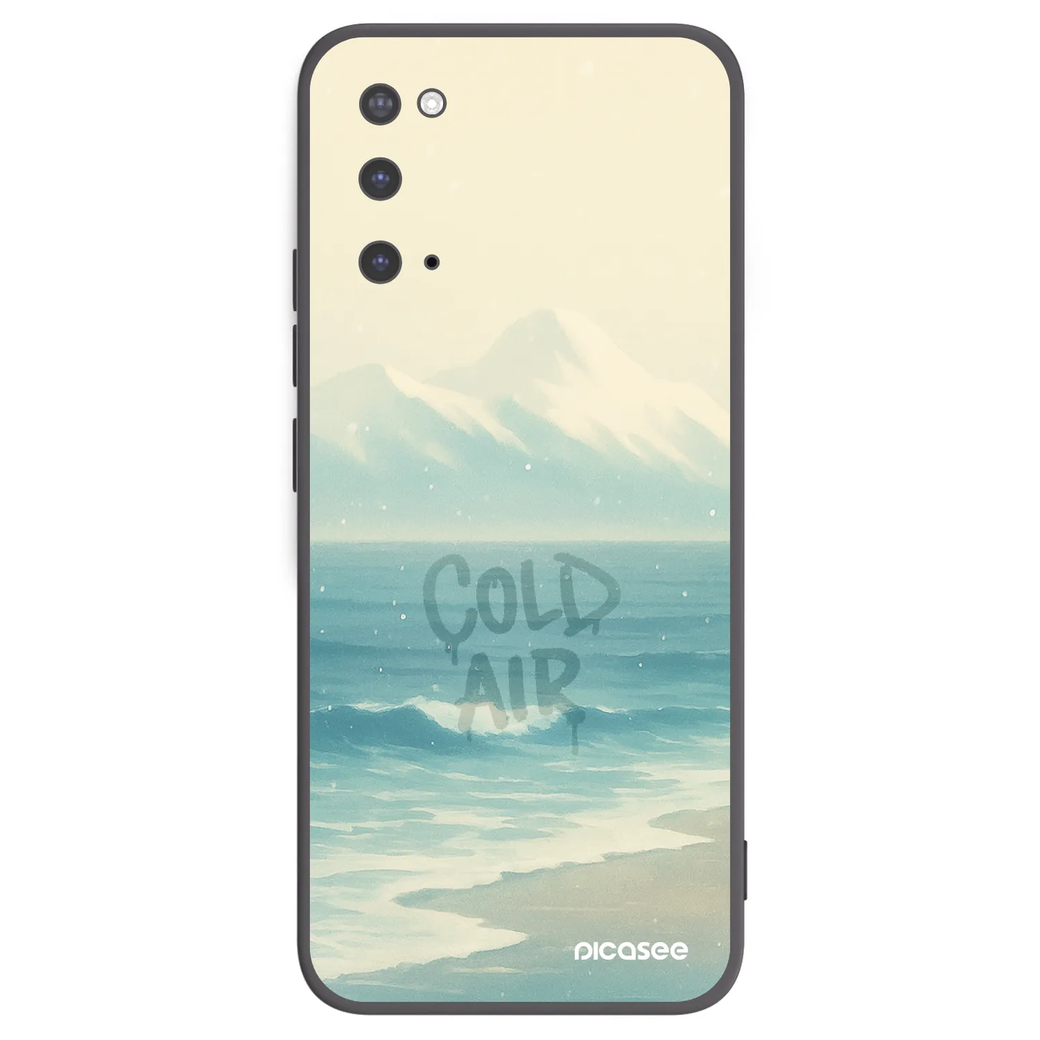Picasee husă neagră din silicon pentru Samsung Galaxy S20 G980F - COLD AIR