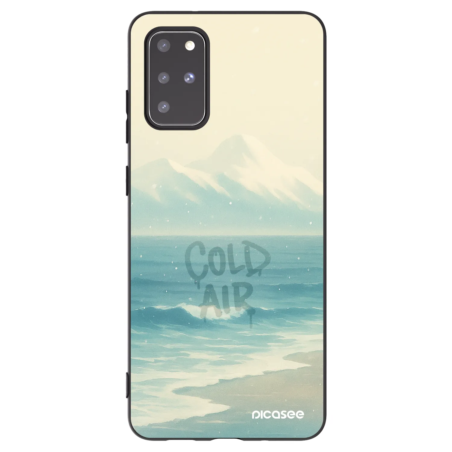 Picasee husă neagră din silicon pentru Samsung Galaxy S20+ G985F - COLD AIR