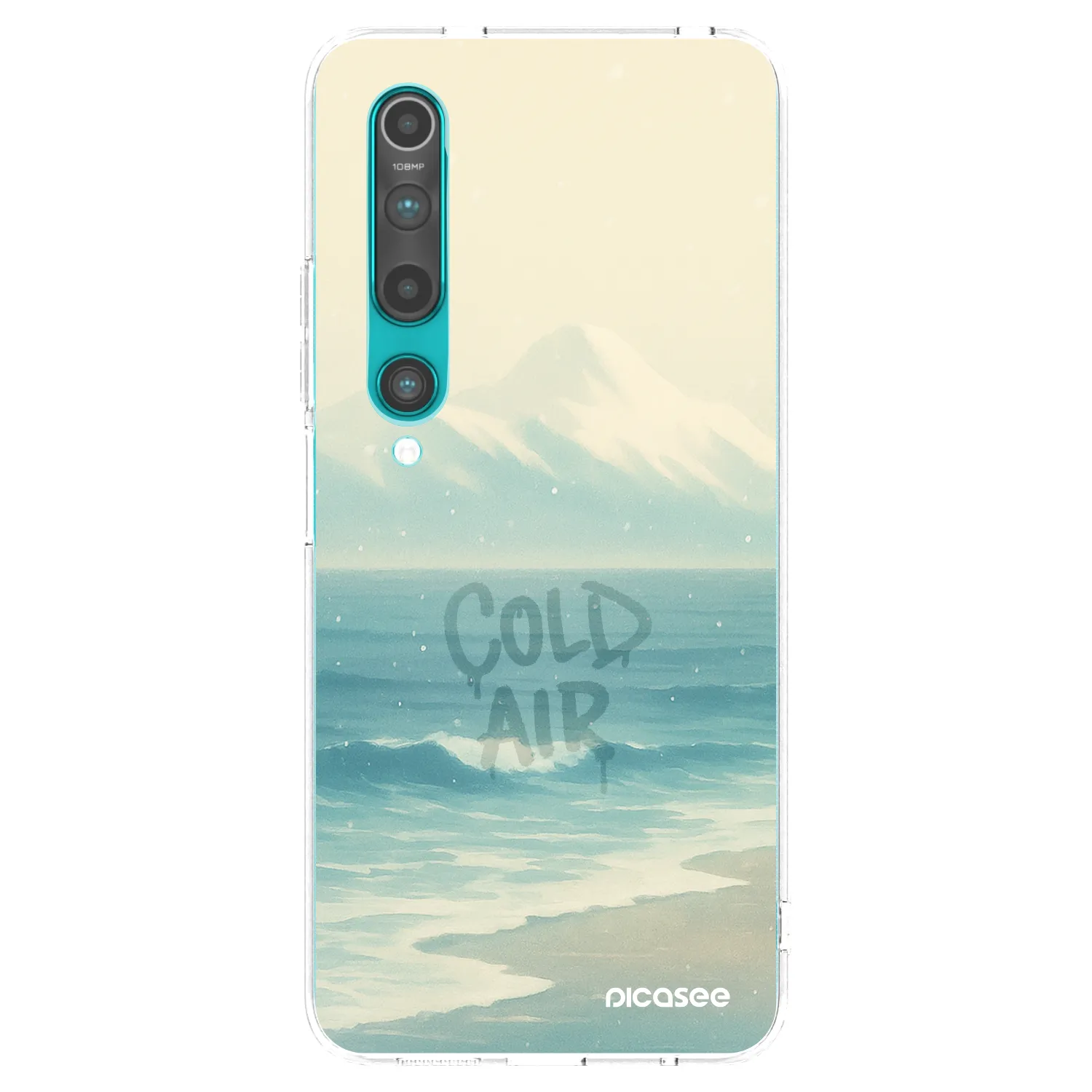 Picasee husă transparentă din silicon pentru Xiaomi Mi 10 - COLD AIR
