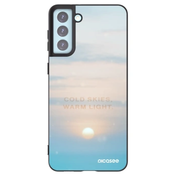Picasee husă neagră din silicon pentru Samsung Galaxy S21+ 5G G996F - COLD SKIES