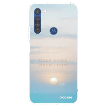 Husă pentru Motorola Moto G8 - COLD SKIES