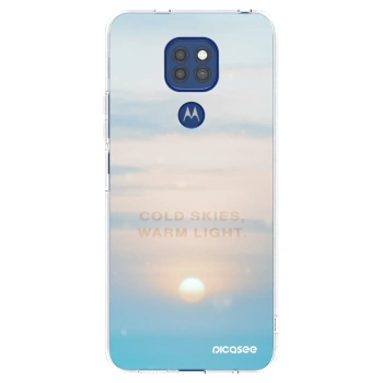 Picasee husă transparentă din silicon pentru Motorola Moto G9 Play - COLD SKIES
