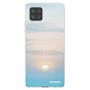 Picasee husă transparentă din silicon pentru Samsung Galaxy A42 A426B - COLD SKIES