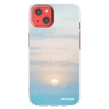 Picasee husă transparentă din silicon pentru Apple iPhone 13 - COLD SKIES