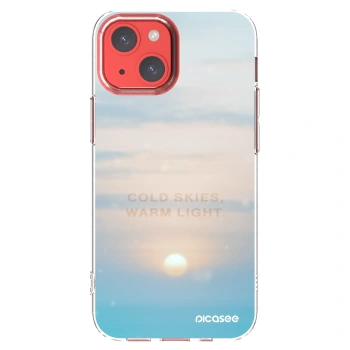 Picasee husă transparentă din silicon pentru Apple iPhone 13 mini - COLD SKIES