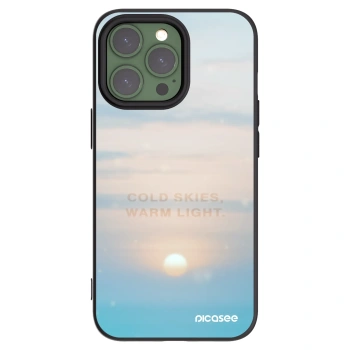 Picasee husă neagră din silicon pentru Apple iPhone 13 Pro - COLD SKIES