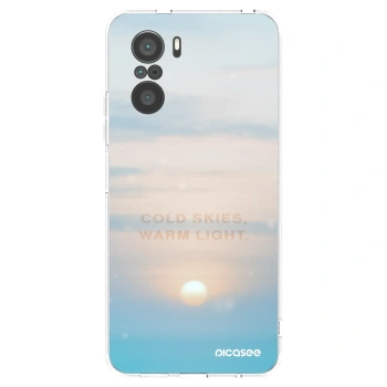 Picasee husă transparentă din silicon pentru Xiaomi Poco F3 - COLD SKIES