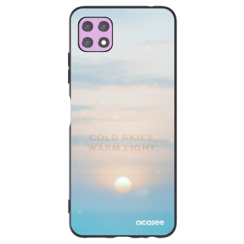 Picasee husă neagră din silicon pentru Samsung Galaxy A22 A226B 5G - COLD SKIES