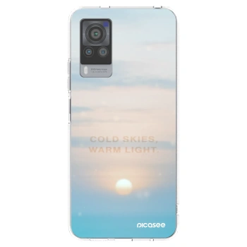 Picasee husă transparentă din silicon pentru Vivo X60 Pro 5G - COLD SKIES