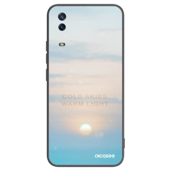 Picasee husă neagră din silicon pentru Vivo Y11s - COLD SKIES