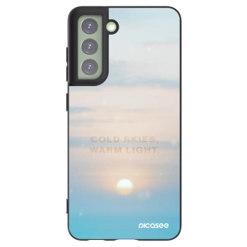 Picasee husă neagră din silicon pentru Samsung Galaxy S21 FE 5G - COLD SKIES