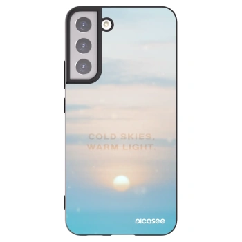 Picasee husă neagră din silicon pentru Samsung Galaxy S22+ 5G - COLD SKIES