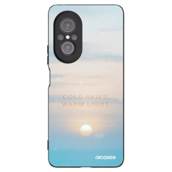 Picasee husă neagră din silicon pentru Huawei Nova 9 SE - COLD SKIES