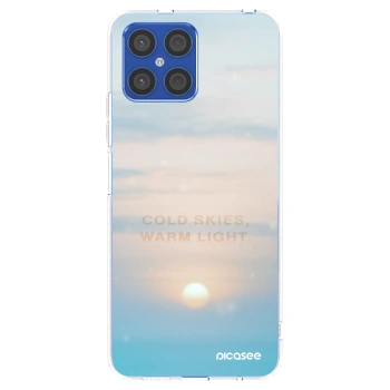 Picasee husă transparentă din silicon pentru Honor X8 4G - COLD SKIES