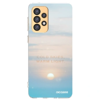 Picasee husă transparentă din silicon pentru Samsung Galaxy A33 5G A336 - COLD SKIES