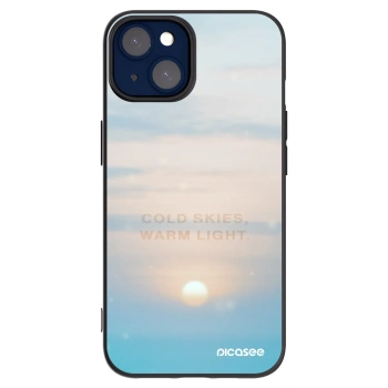 Picasee husă neagră din silicon pentru Apple iPhone 14 - COLD SKIES