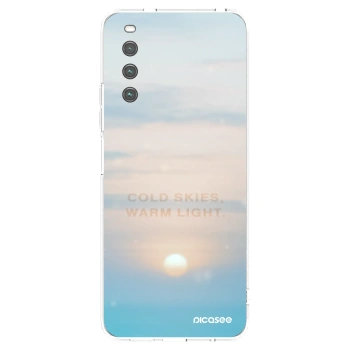 Picasee husă transparentă din silicon pentru Sony Xperia 10 IV 5G - COLD SKIES