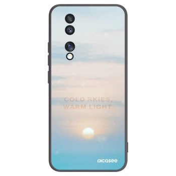 Picasee husă neagră din silicon pentru Honor 70 - COLD SKIES