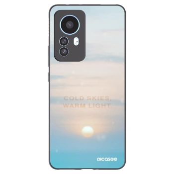 Picasee husă neagră din silicon pentru Xiaomi 12T Pro - COLD SKIES