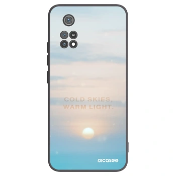 Picasee husă neagră din silicon pentru Xiaomi Poco M4 Pro - COLD SKIES