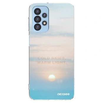 Picasee husă transparentă din silicon pentru Samsung Galaxy A23 A235F 4G - COLD SKIES