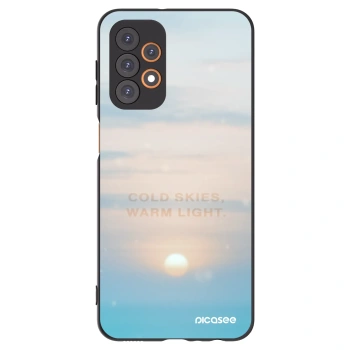 Picasee husă neagră din silicon pentru Samsung Galaxy A23 A236B 5G - COLD SKIES
