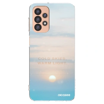Picasee husă transparentă din silicon pentru Samsung Galaxy A23 A236B 5G - COLD SKIES