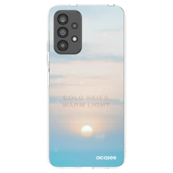 Picasee husă transparentă din silicon pentru Samsung Galaxy A73 5G - COLD SKIES