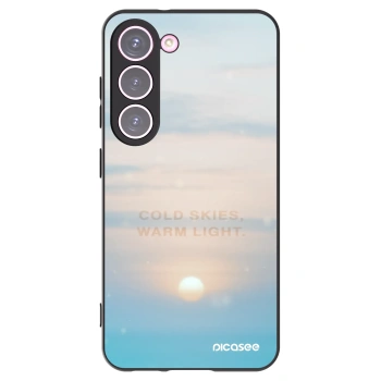 Picasee husă neagră din silicon pentru Samsung Galaxy S23 5G - COLD SKIES