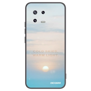 Picasee husă neagră din silicon pentru Xiaomi 13 Pro - COLD SKIES