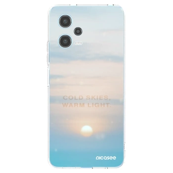 Picasee husă transparentă din silicon pentru Xiaomi Redmi Note 12 5G - COLD SKIES