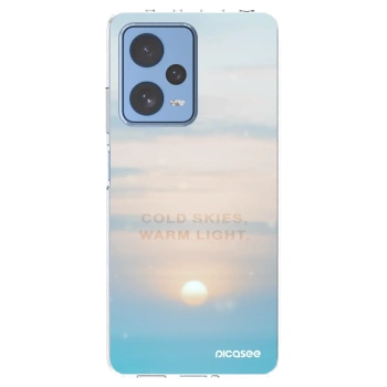 Picasee husă transparentă din silicon pentru Xiaomi Redmi Note 12 Pro 5G - COLD SKIES